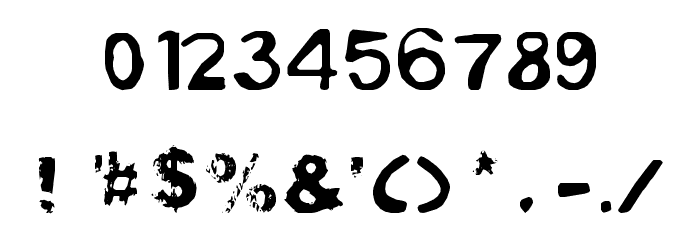 Gibbard_erc_01 Font OTHER CHARS