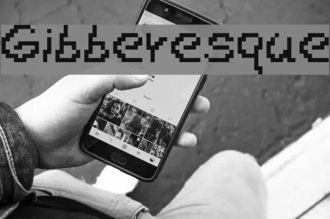 Gibberesque Font examples