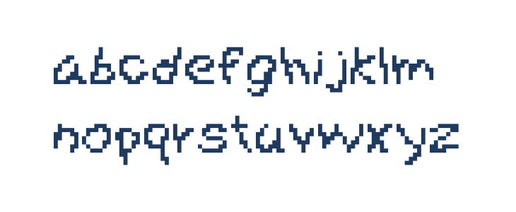 Gibberesque Lowercase