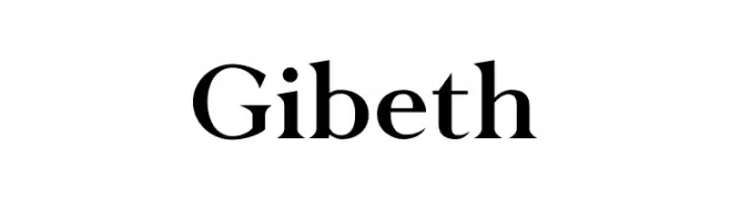 Gibeth  Descarca Fonturi Gratis