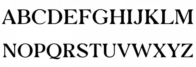 Gibeth Font UPPERCASE