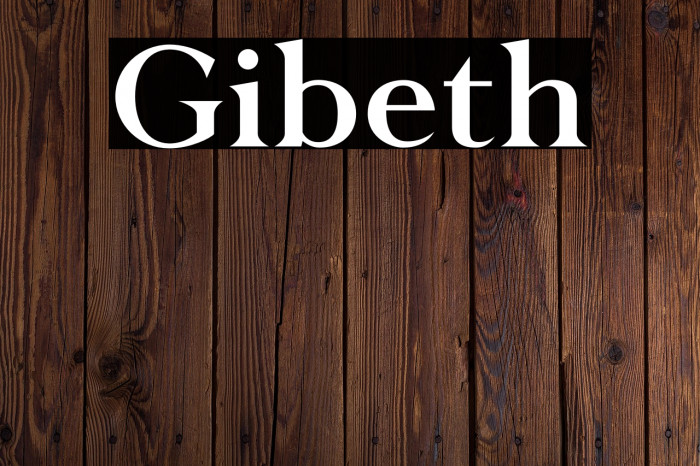Gibeth Example 2