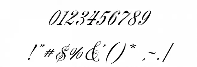 Gibrael Font OTHER CHARS