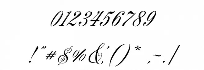 Gibrael Font OTHER CHARS