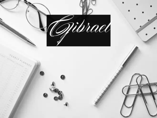Gibrael Font examples