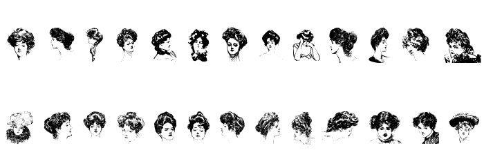 Gibson Girls Font LOWERCASE
