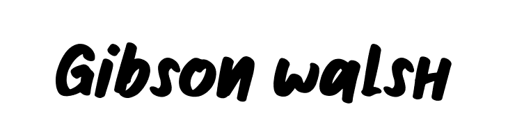 Gibson walsh  Fuentes Gratis Descargar