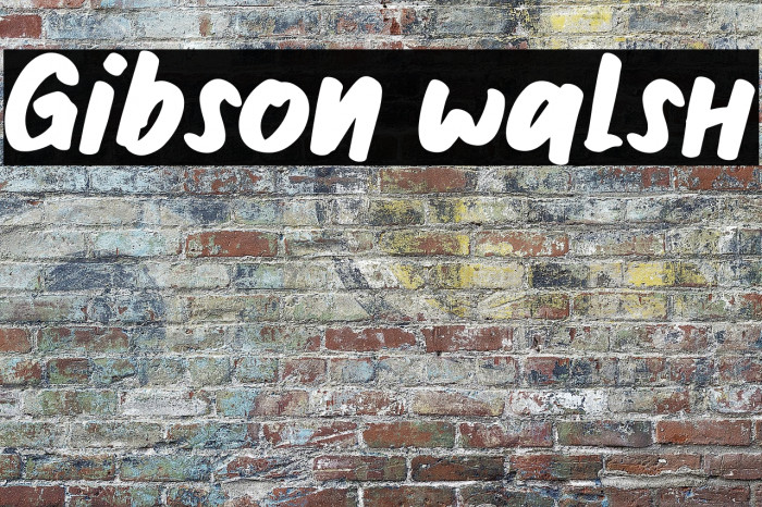 Gibson walsh Example 1