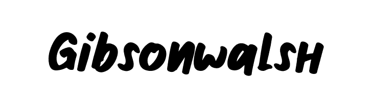 Gibsonwalsh  Free Fonts Download
