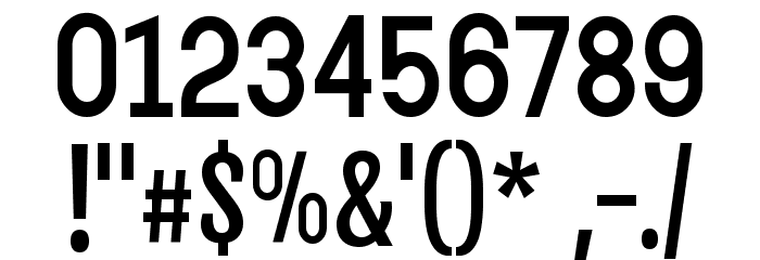 Gibster Font OTHER CHARS