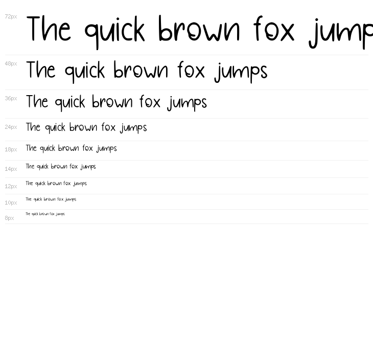 Gichi Handwriting Regular Waterfall