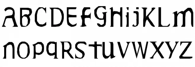 Gideon Plexus フォント 大文字