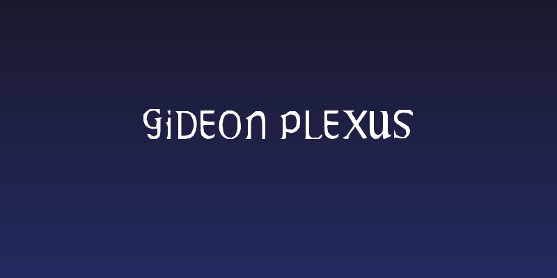 Gideon Plexus Social Header