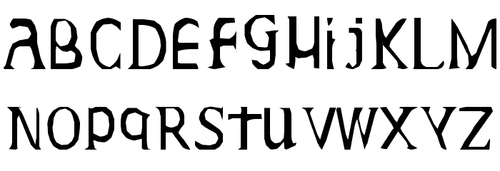 Gideon Plexus Font LOWERCASE