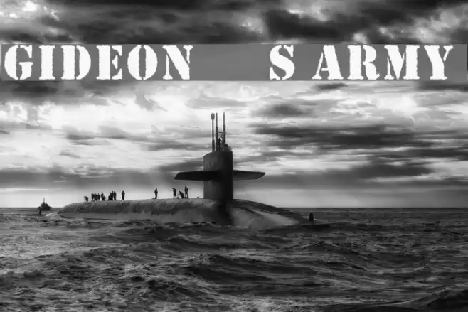 Gideon s Army  Font examples