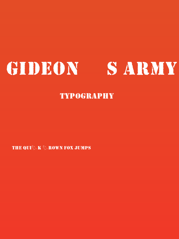 Gideon s Army  Poster