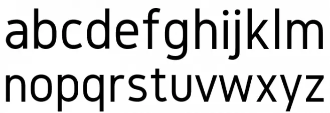 Gidole Regular Font LOWERCASE