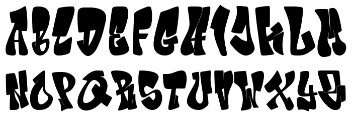 Giecella Kids Font LOWERCASE