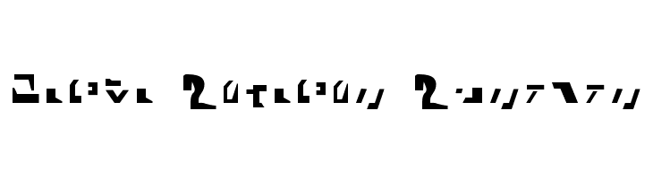 Giedi Ancient Autobot Font