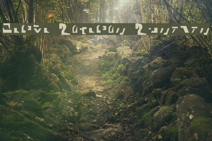 Giedi Ancient Autobot Font examples