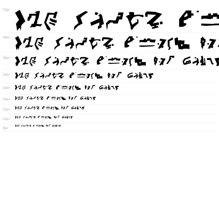 Giedi Decepticon Graffiti Waterfall