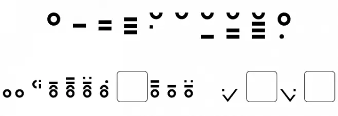 Giedi Maximal Font OTHER CHARS