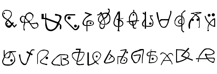 Giedi Zentran Font LOWERCASE