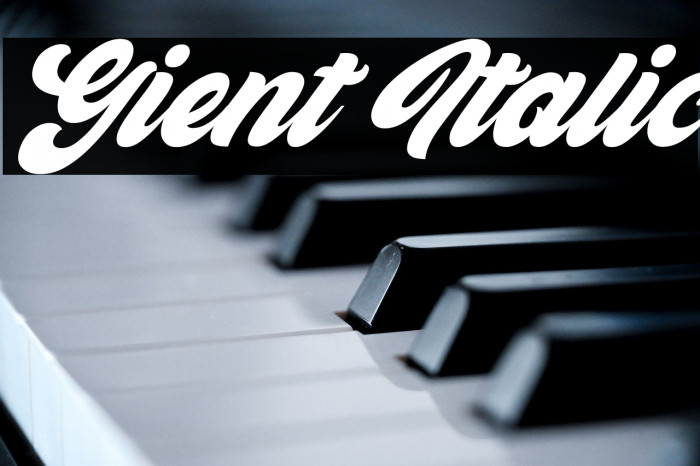 Gient Italic Example 2