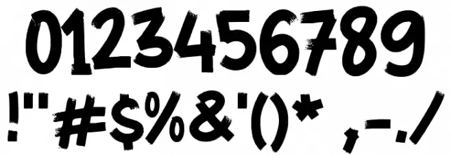 Giet Font OTHER CHARS