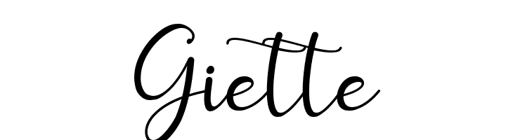 Giette  Descarca Fonturi Gratis
