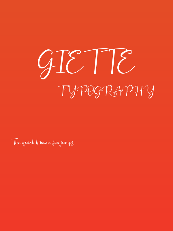 Giette Poster