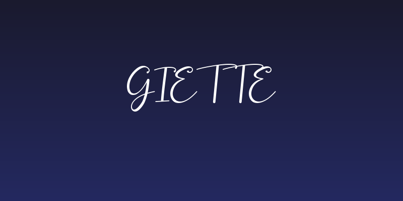 Giette Social Header