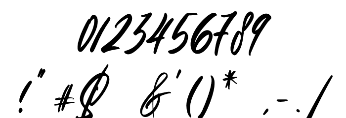 Gifolgh Font OTHER CHARS