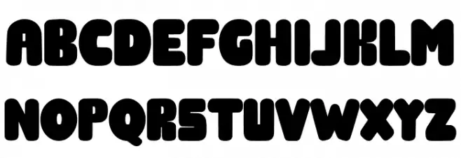 Gift Giving Font UPPERCASE