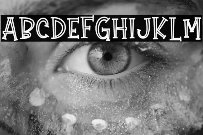 Gift Of Love Hollow Font examples