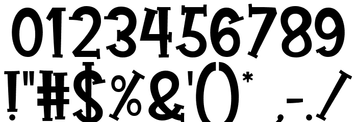 Gift Of Love Font OTHER CHARS