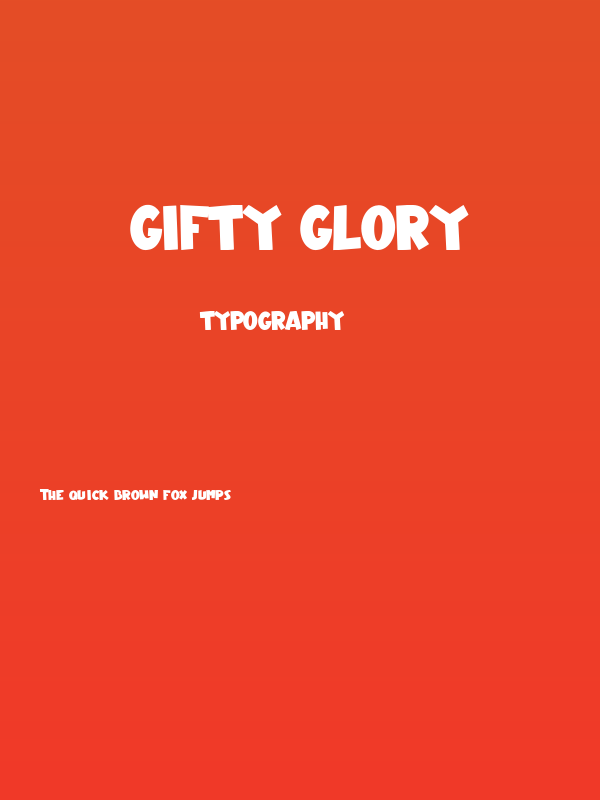 Gifty Glory Poster