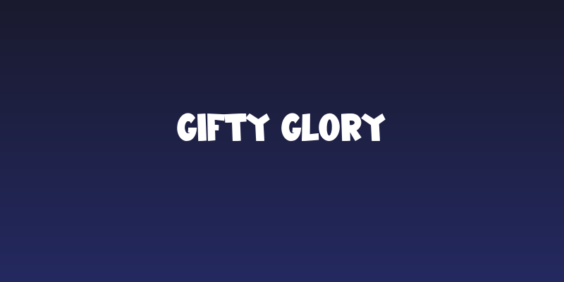 Gifty Glory Social Header