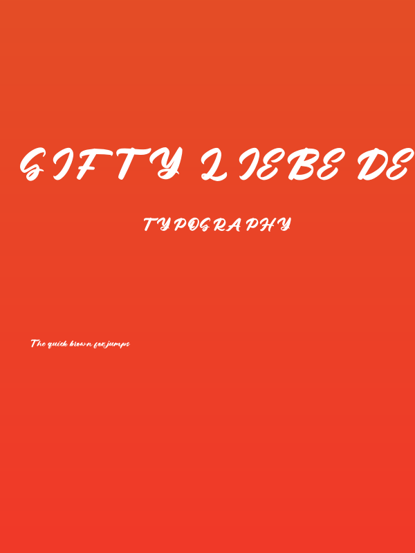 Gifty Liebe Demo Poster