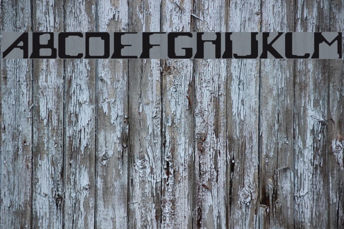 Giga66 Font examples