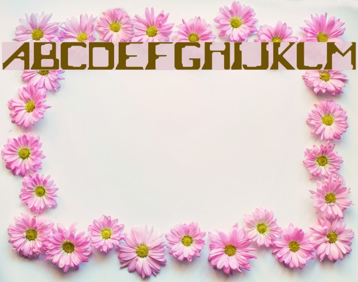 Giga66 Font examples