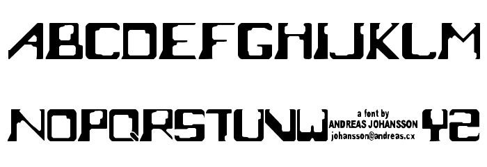 Giga66 Font LOWERCASE