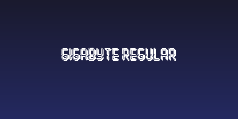 Gigabyte Regular Social Header