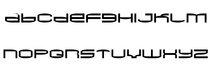 Gigasunmo Font LOWERCASE