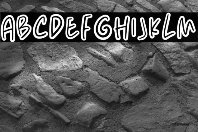 Giggle Gapsy Font examples