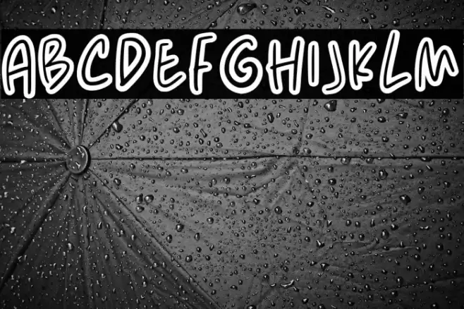 Giggle Gapsy Font examples