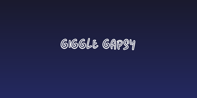 Giggle Gapsy Social Header