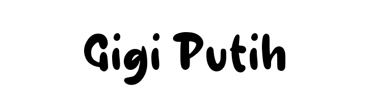 Gigi Putih  لخطوط تنزيل