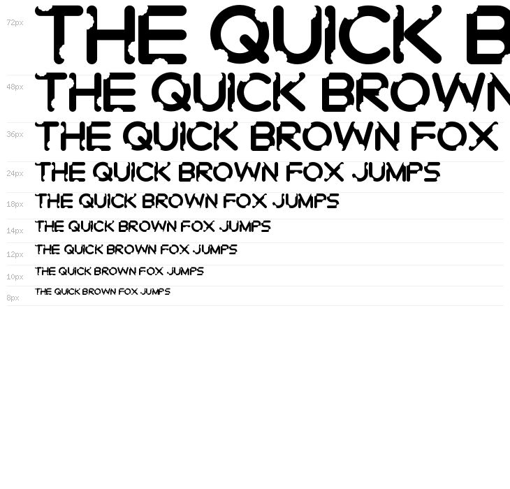 Gigigit Font Waterfall