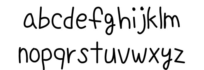 Gigihandwriting Шрифта строчной